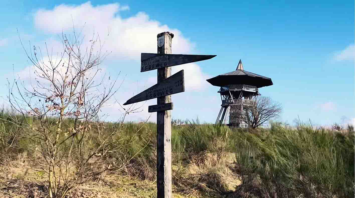 Wandelroute in het Eggegebergte